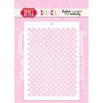 SC021 Stencil Scale Pattern Craft & You Design