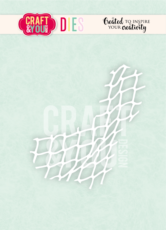 CW413 Cutting Die - Fishing Net -Craft&You Design