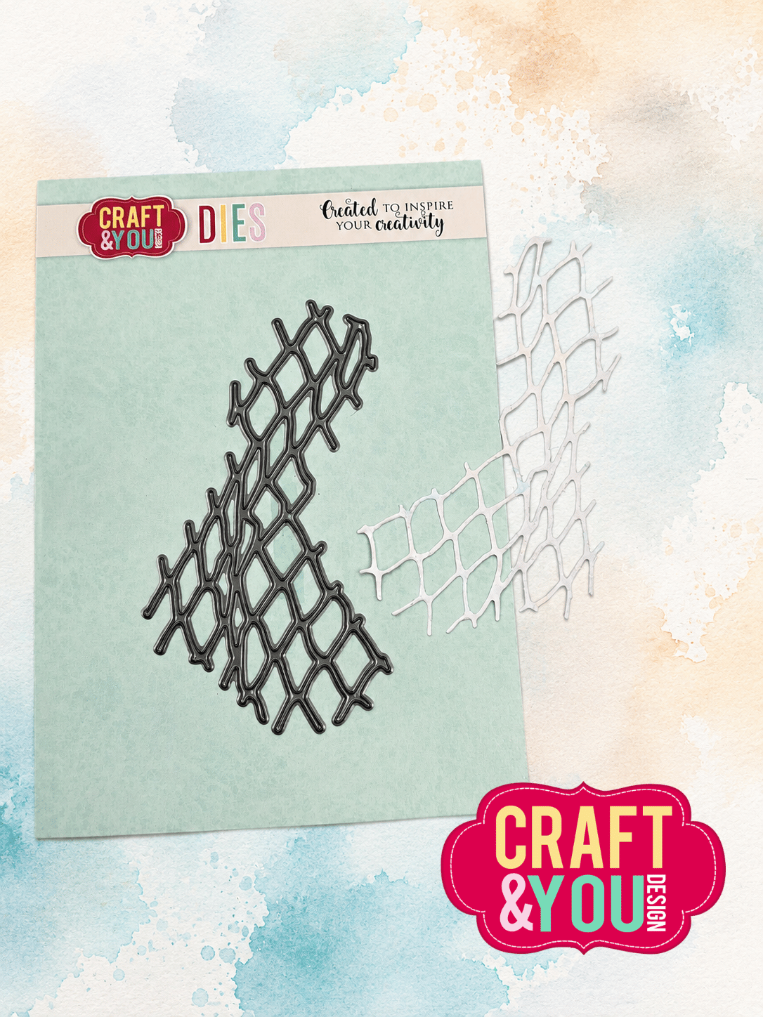 CW413 Cutting Die - Fishing Net -Craft&You Design
