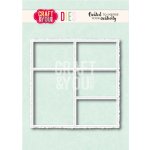 CW414 Cutting Die - Layout Old Frame  -Craft&You Design