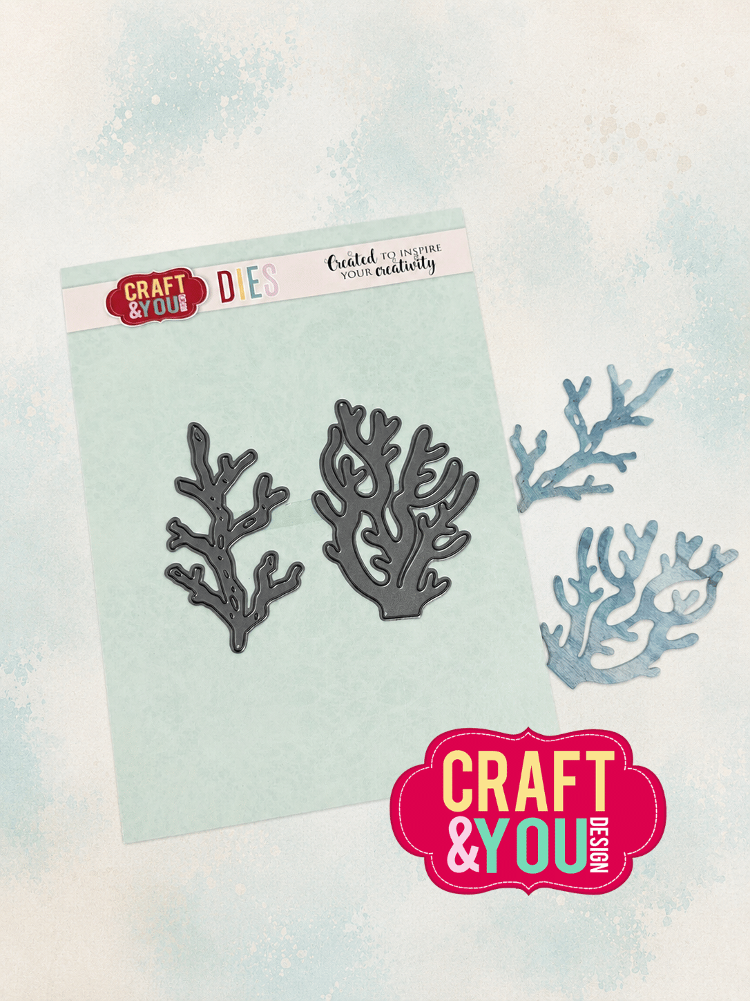 CW417 Cutting Die - Marine Plants 1 -Craft&You Design