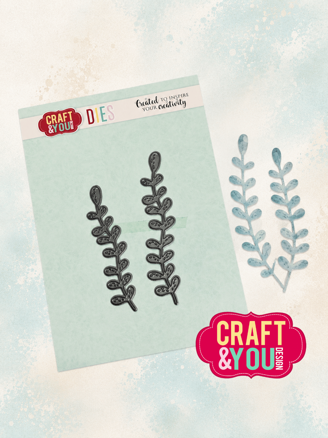 CW418 Cutting Die - Marine Plants 2/Morskie Rośliny 2-Craft&You Design