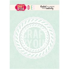 CW419 Cutting Die -Rope Frames by Bea  -Craft&You Design