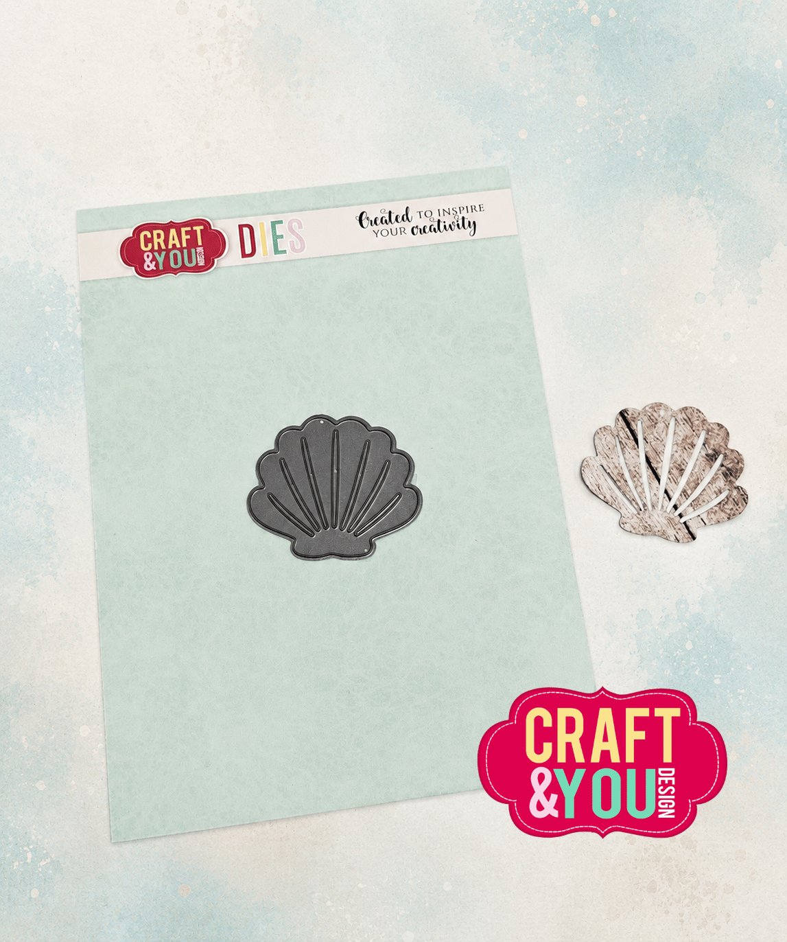 CW420 Cutting Die -Shell -Craft&You Design