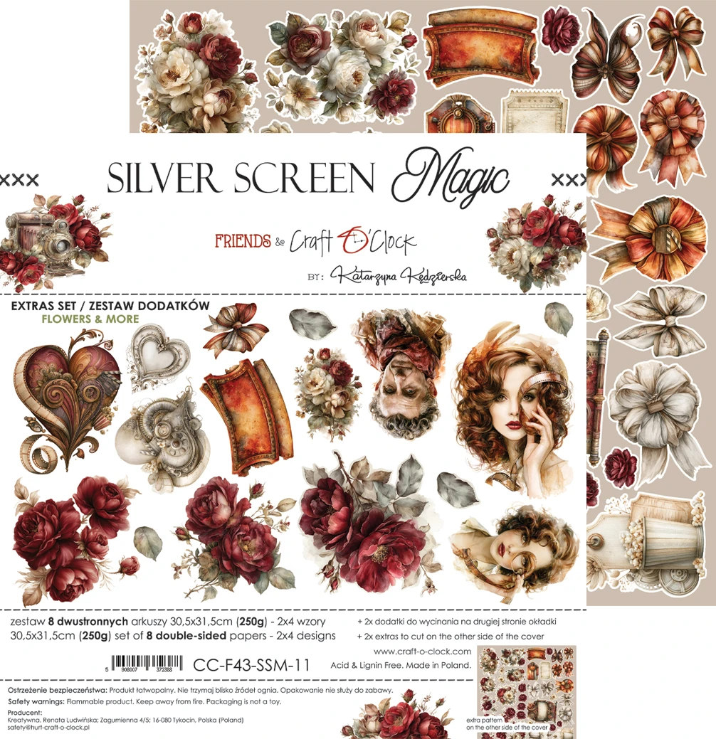 CC-F43-SSM-13 SILVER SCREEN MAGIC - EXTRAS set - MIX