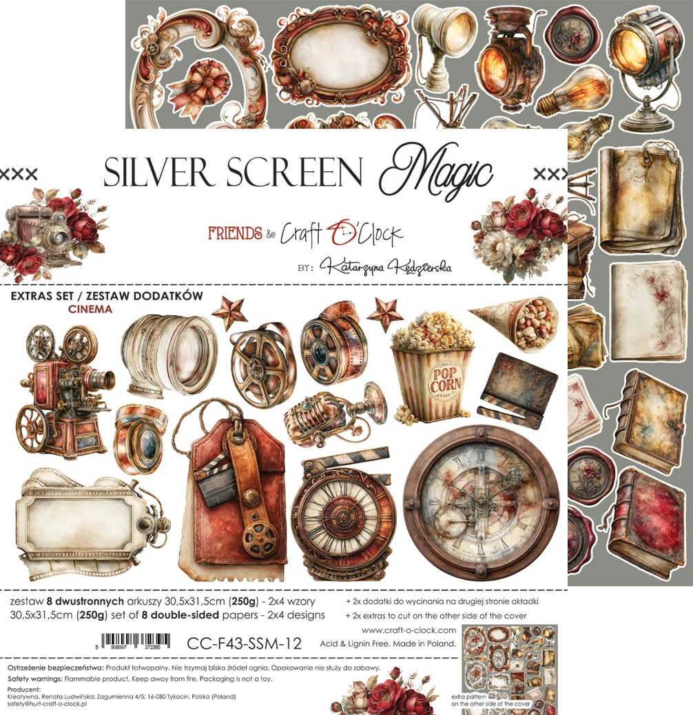 CC-F43-SSM-13 SILVER SCREEN MAGIC - EXTRAS set - MIX