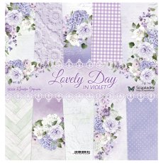 LDIV-11  Lovely Day IN VIOLET ScrapAndMe 30,5X30,5CM