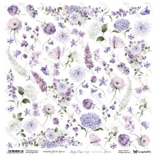 LDIV-12 Lovely Day IN VIOLET  Flowers  ScrapAndMe