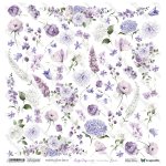 LDIV-12 Lovely Day IN VIOLET Flowers ScrapAndMe