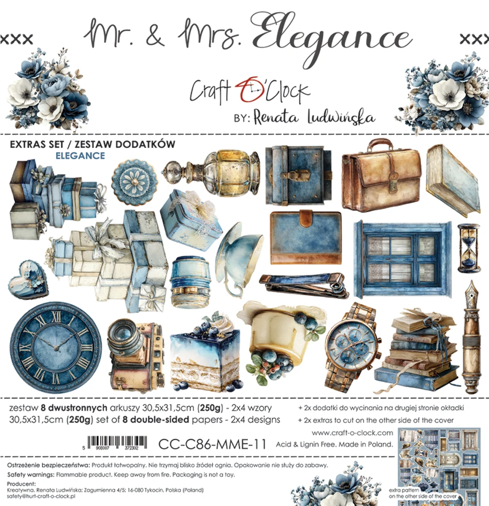 CC-C86-MME-13 MR. & MRS. ELEGANCE - EXTRAS set - MIX