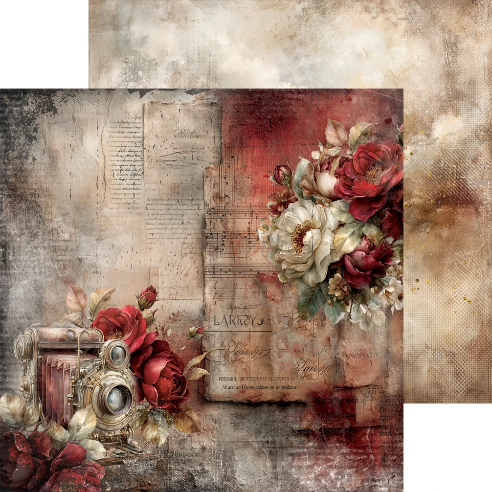 CC-F43-SSM-07 SILVER SCREEN MAGIC - paper pad 20,3x20,3cm