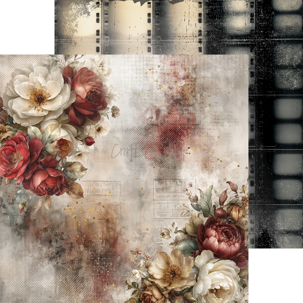CC-F43-SSM-07 SILVER SCREEN MAGIC - paper pad 20,3x20,3cm