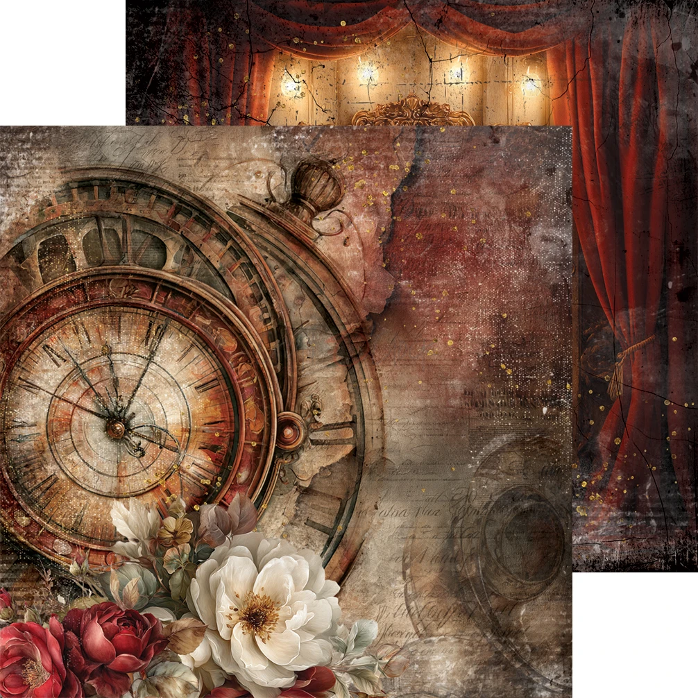 CC-F43-SSM-07 SILVER SCREEN MAGIC - paper pad 20,3x20,3cm