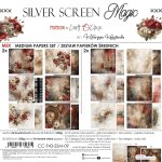 CC-F43-SSM-09 SILVER SCREEN MAGIC  - paper pad 20,3x20,3cm -MIX