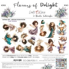 CC-C85-FOD-11 FLOWERS OF DELIGHT- EXTRAS set - FAIRY WORLD