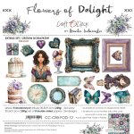 CC-C85-FOD-12 FLOWERS OF DELIGHT - EXTRAS set - DELIGHT
