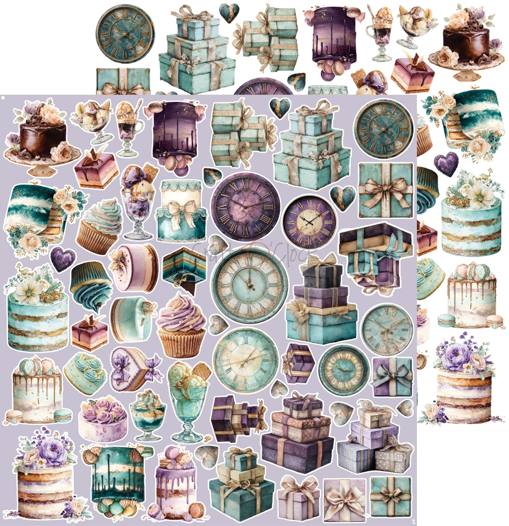 CC-C85-FOD-12 FLOWERS OF DELIGHT - EXTRAS set - DELIGHT