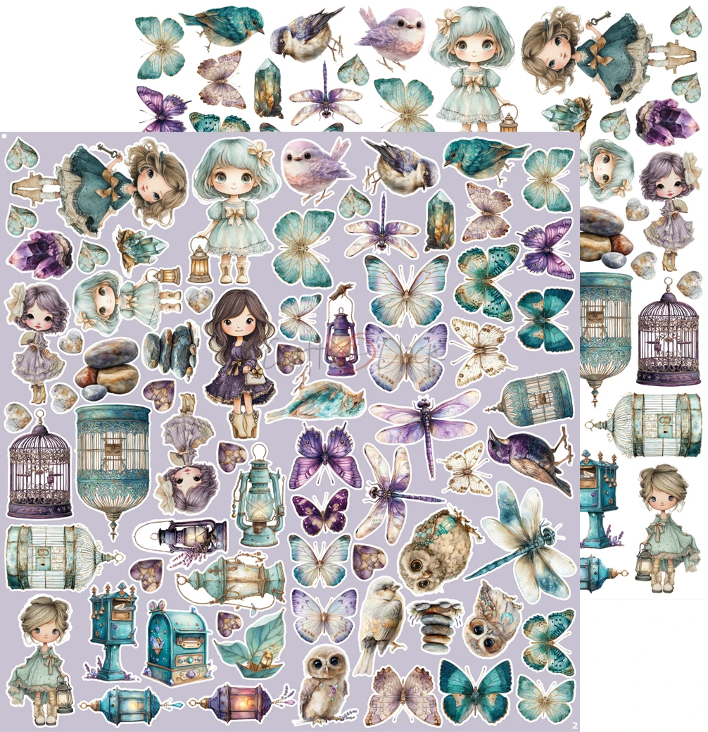 CC-C85-FOD-12 FLOWERS OF DELIGHT - EXTRAS set - DELIGHT