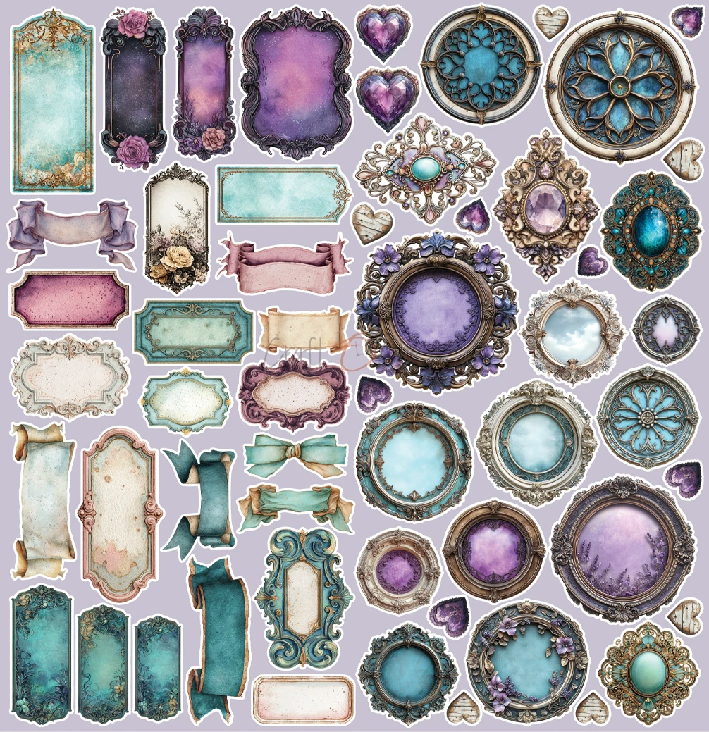 CC-C85-FOD-12 FLOWERS OF DELIGHT - EXTRAS set - DELIGHT