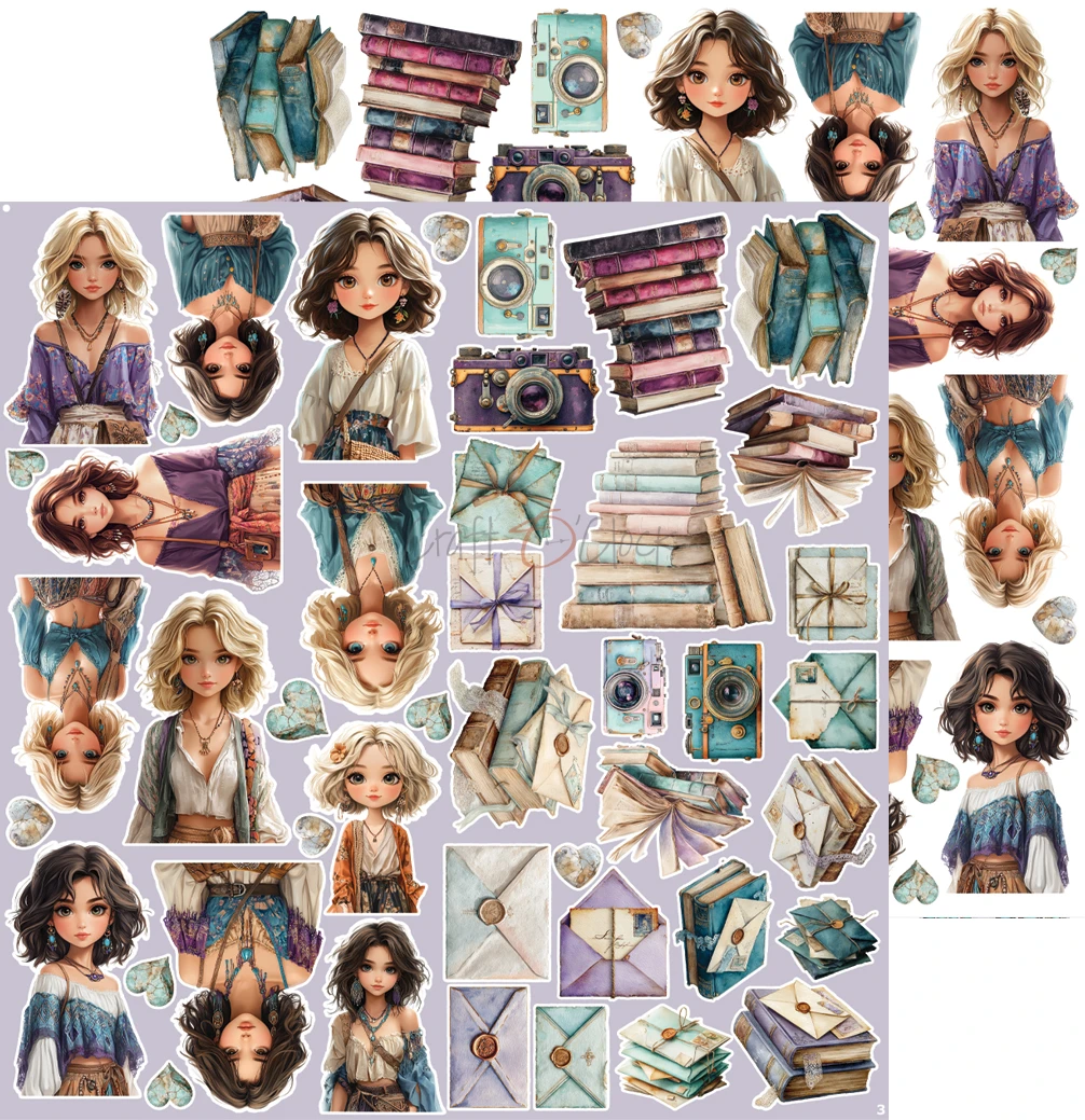 CC-C85-FOD-13 FLOWERS OF DELIGHT - EXTRAS set - MIX