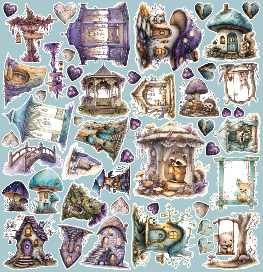 CC-C85-FOD-13 FLOWERS OF DELIGHT - EXTRAS set - MIX