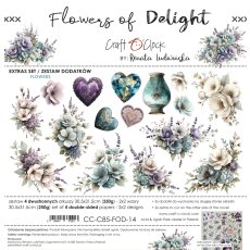 CC-C85-FOD-14 FLOWERS OF DELIGHT  - EXTRAS set -FLOWERS