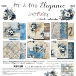 CC-C86-MME-00 MR. & MRS. ELEGANCE - paper pad 30,5x30,5cm