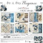 CC-C86-MME-07 MR. & MRS. ELEGANCE - paper pad 20,3x20,3cm