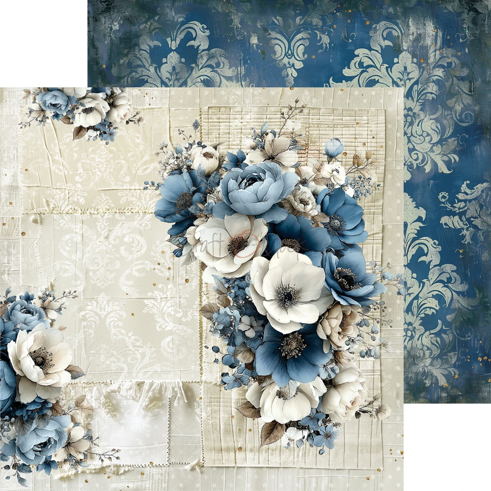 CC-C86-MME-07 MR. & MRS. ELEGANCE - paper pad 20,3x20,3cm