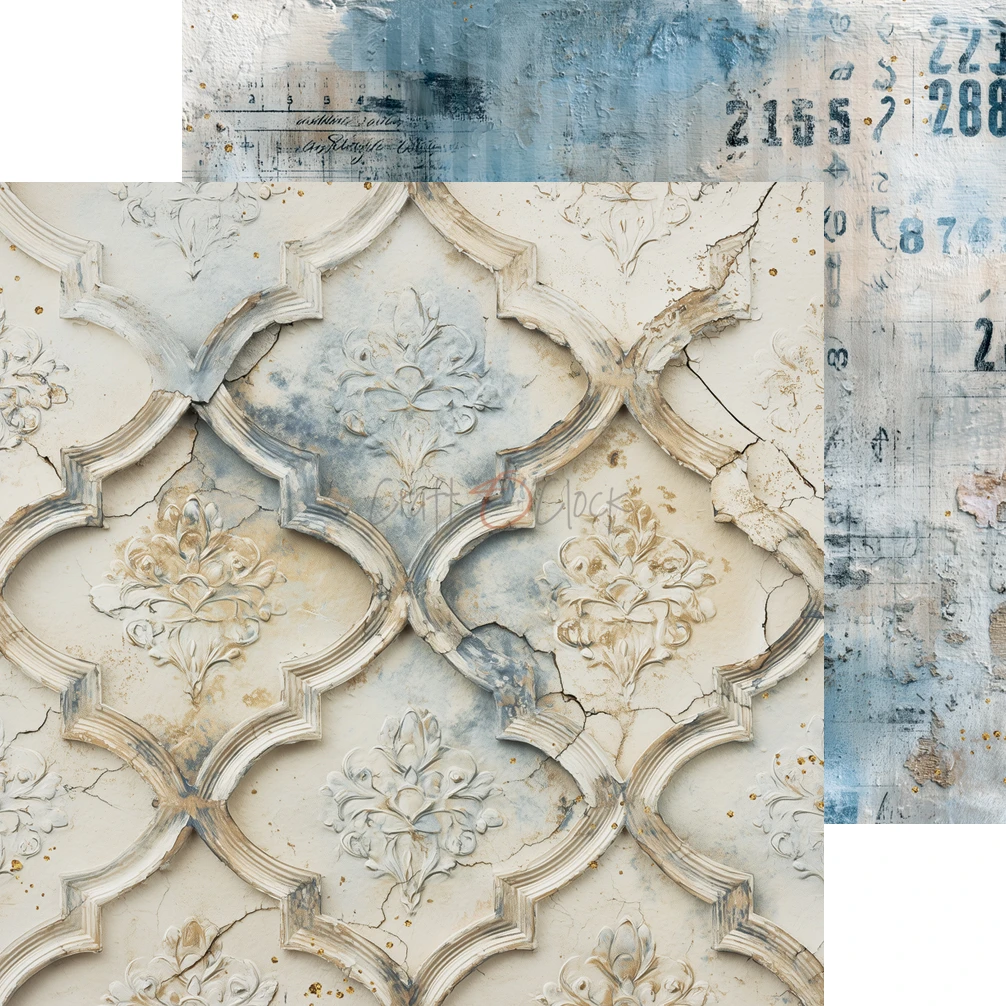 CC-C86-MME-10 MR. & MRS. ELEGANCE - paper pad 15,25x15,25cm