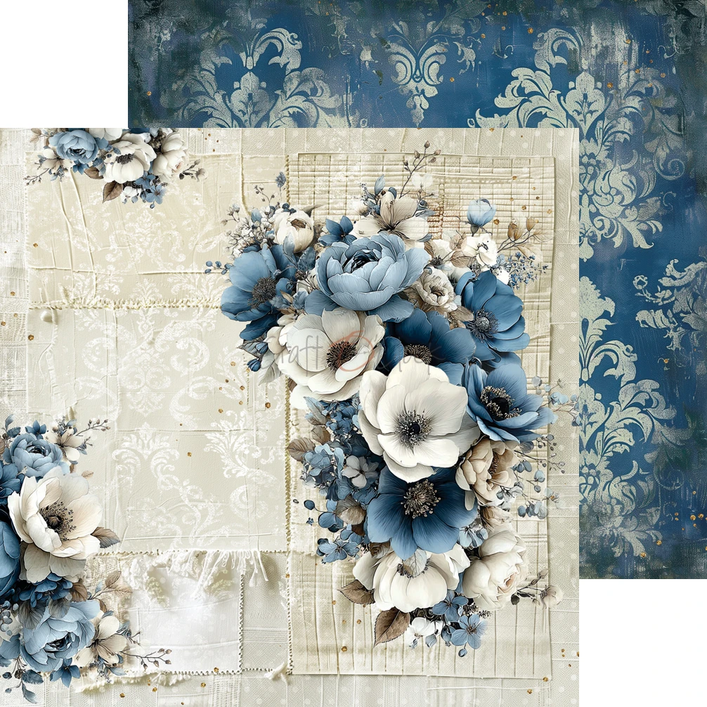 CC-C86-MME-10 MR. & MRS. ELEGANCE - paper pad 15,25x15,25cm