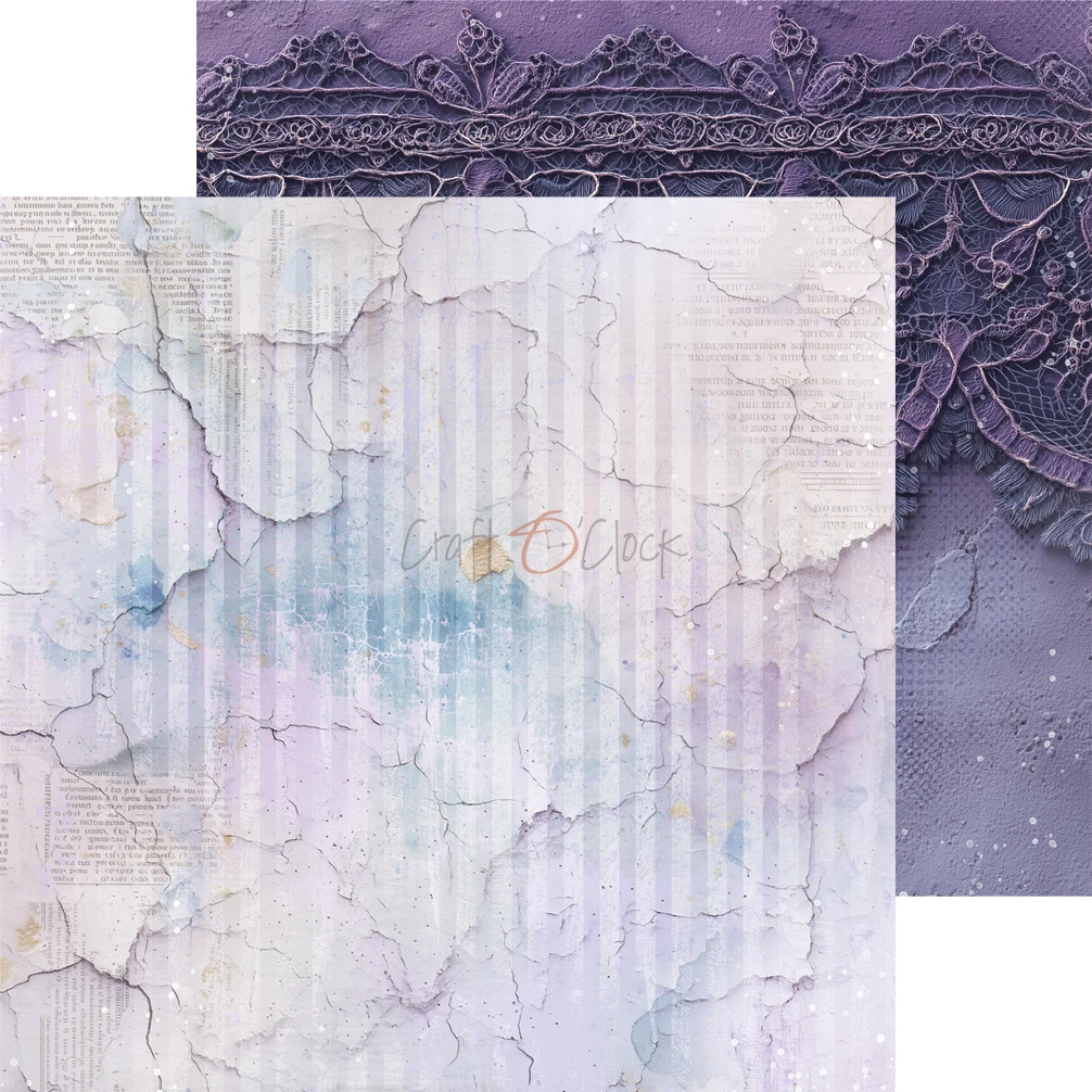 CC-C85-FOD-08 FLOWERS OF DELIGHT - paper pad 20,3x20,3cm -BASIC