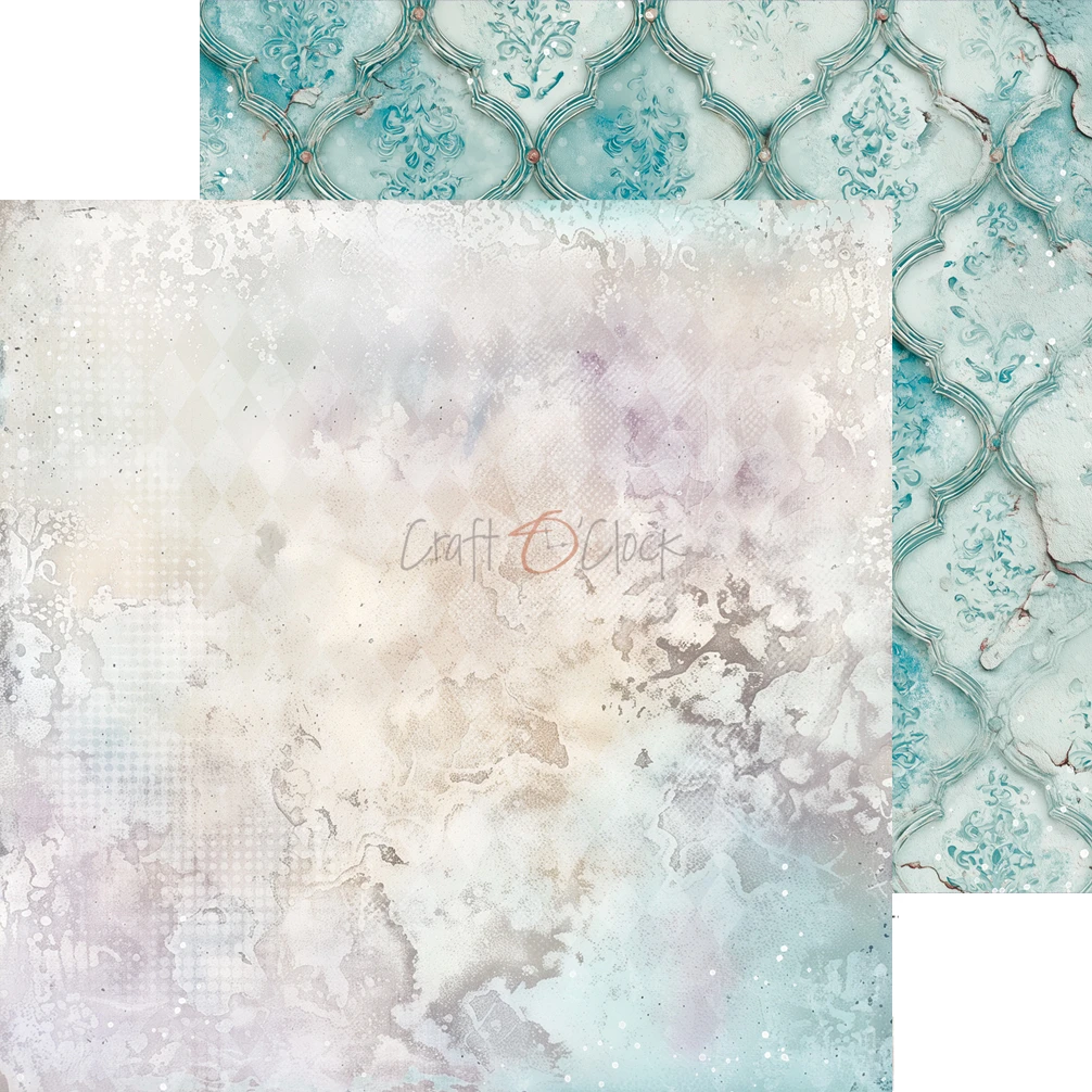 CC-C85-FOD-09 FLOWERS OF DELIGHT - paper pad 20,3x20,3cm -MIX