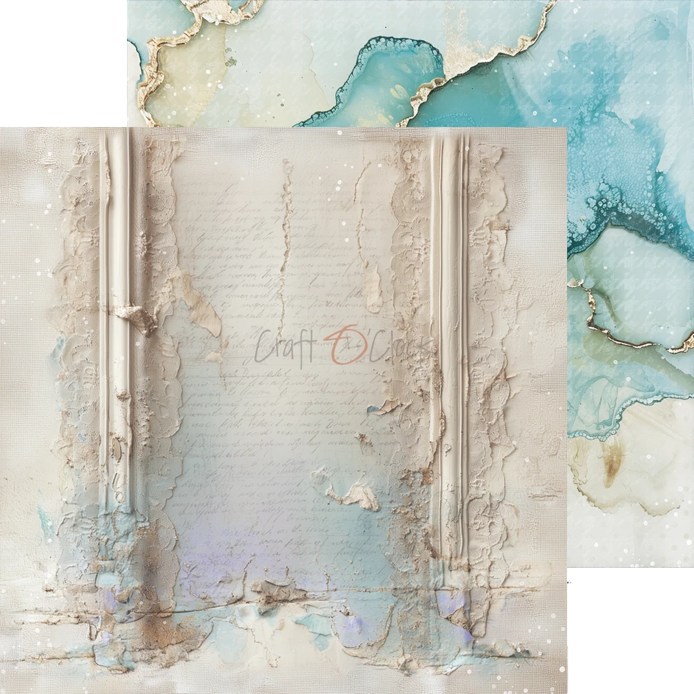 CC-C85-FOD-09 FLOWERS OF DELIGHT - paper pad 20,3x20,3cm -MIX