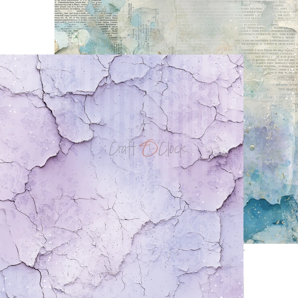 CC-C85-FOD-09 FLOWERS OF DELIGHT - paper pad 20,3x20,3cm -MIX