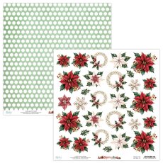 MT-SOJ-10 Season of Joy-double-sided paper with elements 30.5x30.5cm
