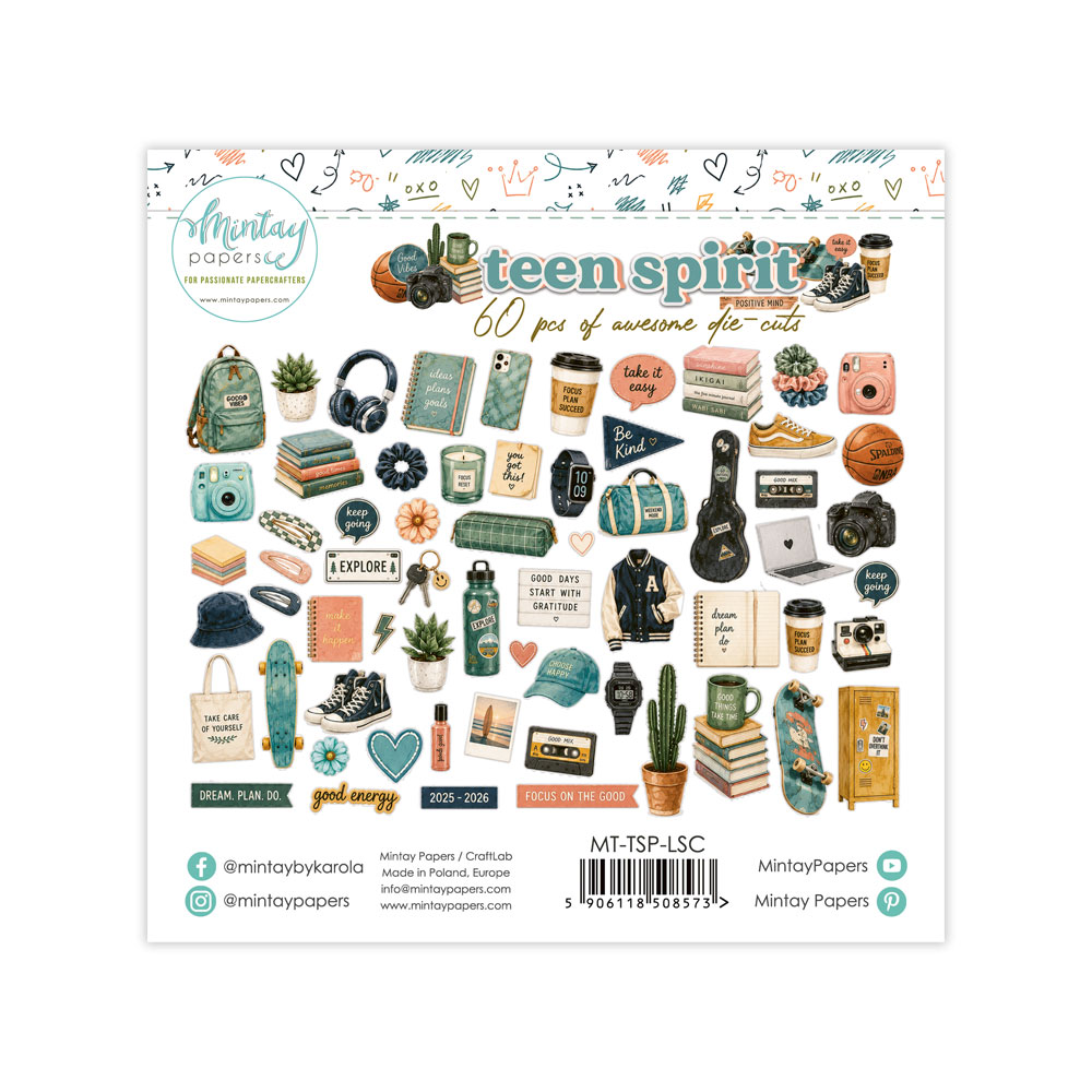 MT-TSP-LSC Teen Spirit -MINTAY MINTAY - die cuts