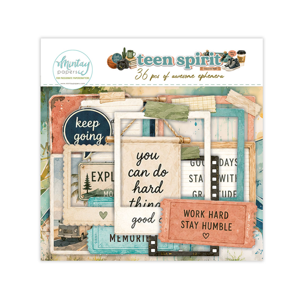 MT-TSP-LSCE Teen Spirit Ephemery - MINTAY - die cuts