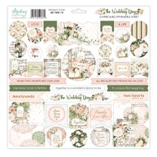 MT-TWD-14 The Wedding Day- Paper stickers - Berrmata elements