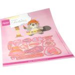 COL1590 Dies Marianne Design Collectables -Eline’s Animals-Beavers