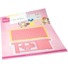 COL1591 Dies Marianne Design Collectables -Work Bench