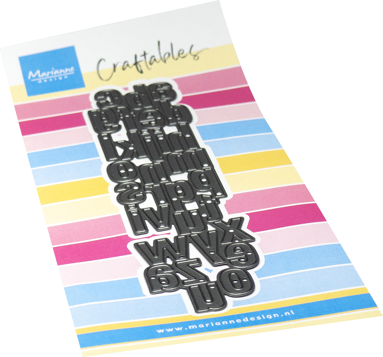 CR1735 Metal Die Marianne Design -Alphabet (M)