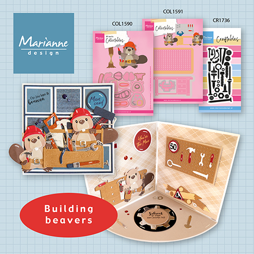 CR1736 Metal Die Marianne Design -Punch die XL-Nuts & bolts