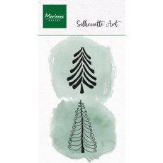 CS1201 Silhouette Art - Joly Trees