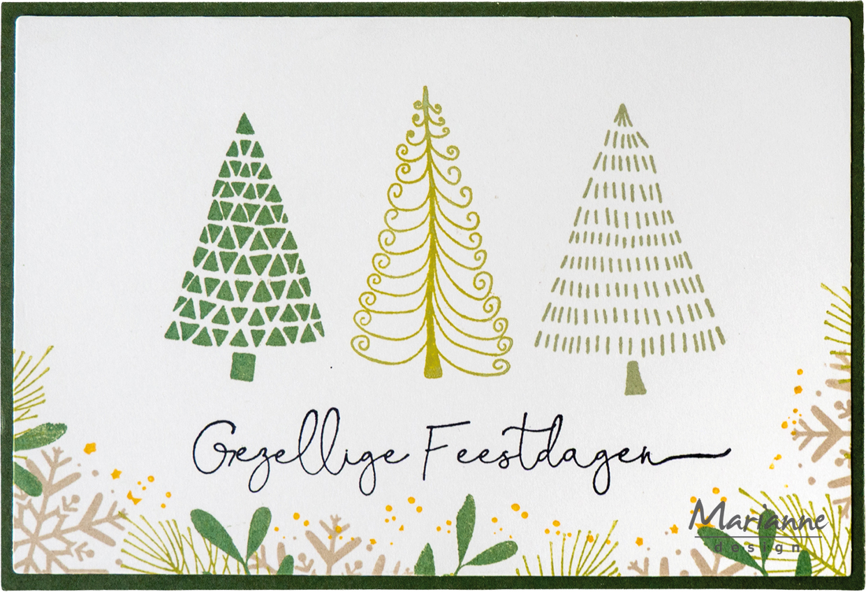 CS1201 Silhouette Art - Joly Trees