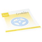 LR0962 Metal Die Marianne Design Creatables -Steering wheel