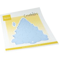 LR0964 Metal Die Marianne Design Creatables -Candle Christmas tree (L)