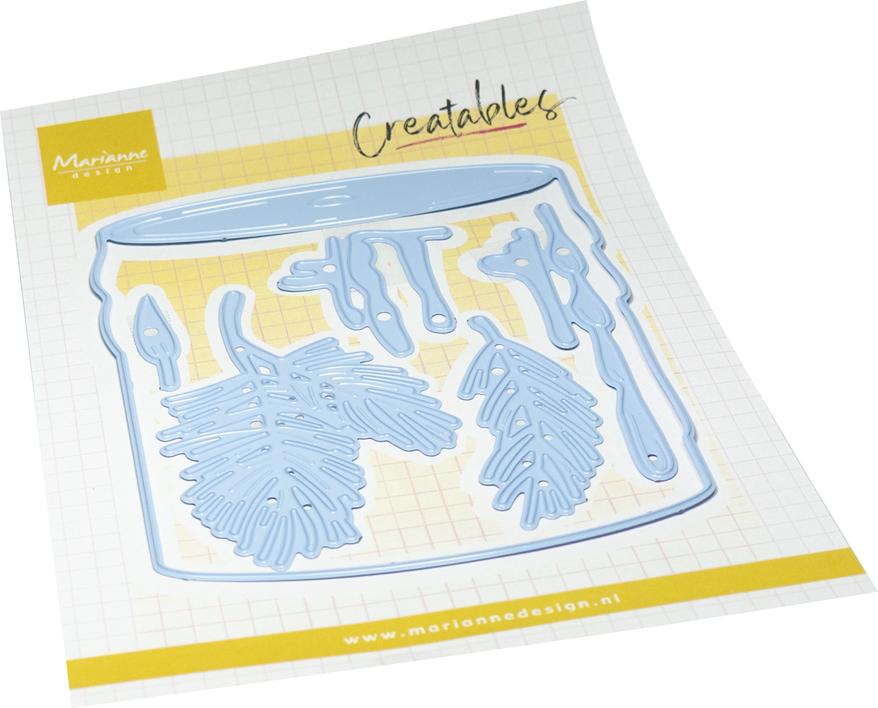 LR0965 Metal Die Marianne Design Creatables -Candle (XL)