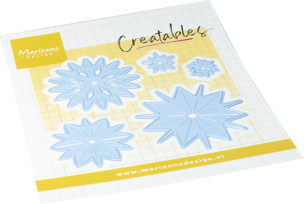 LR0966 Metal Die Marianne Design Creatables -Sparkling stars ( set)