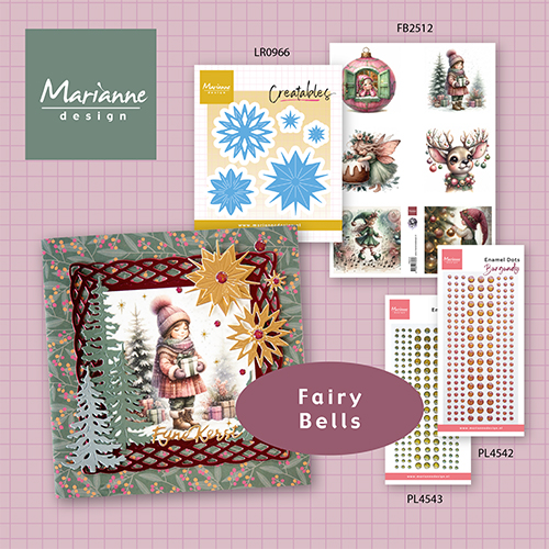 LR0966 Metal Die Marianne Design Creatables -Sparkling stars ( set)